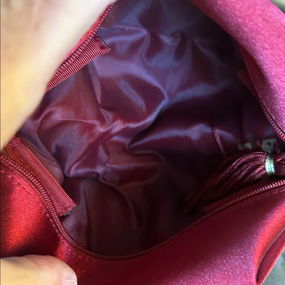 Chic Red and Pink Cosmetic Bag Duo